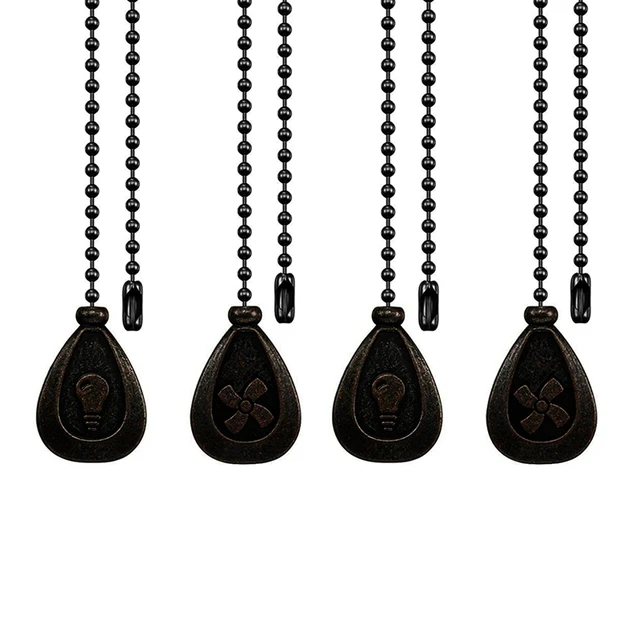 decorative fan pulls