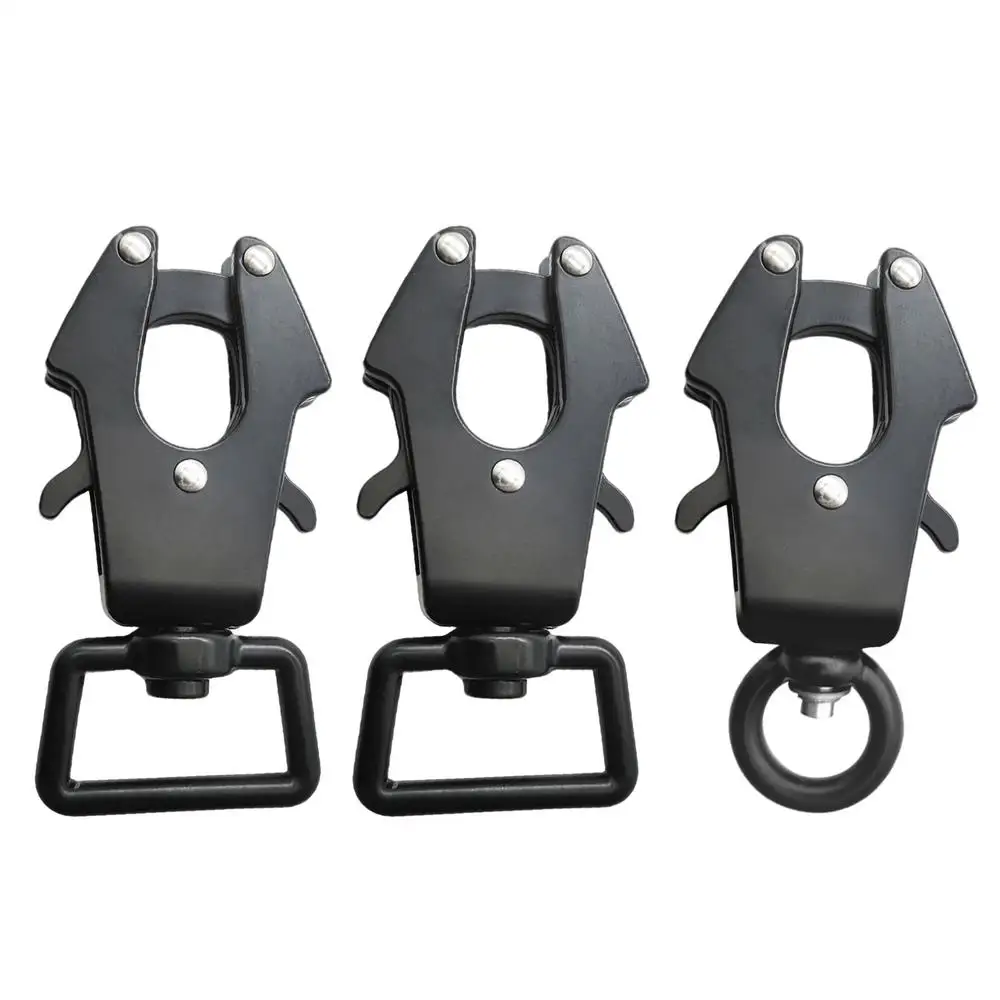 Hundeleinen-Verschluss, Hundeleine, Halsband, drehbar, Frosch-Clip, Schnellverschluss, Haustierbedarf, Metall-Hardware-Schnalle zum Wandern – Detail 13