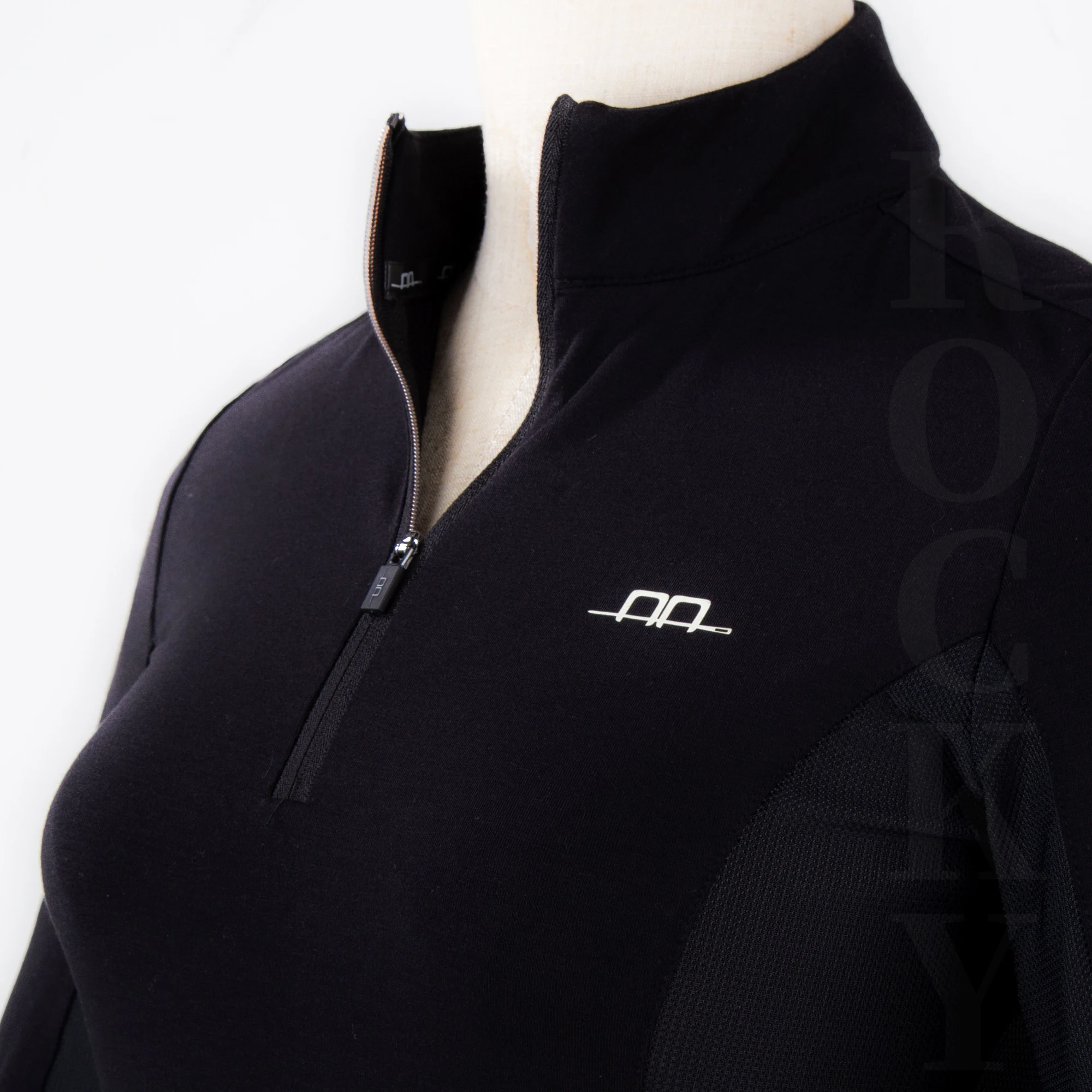 riding horse suit equine coat long sleeve black T shirt cool clean breathable fabric competition equestrian equipment 4