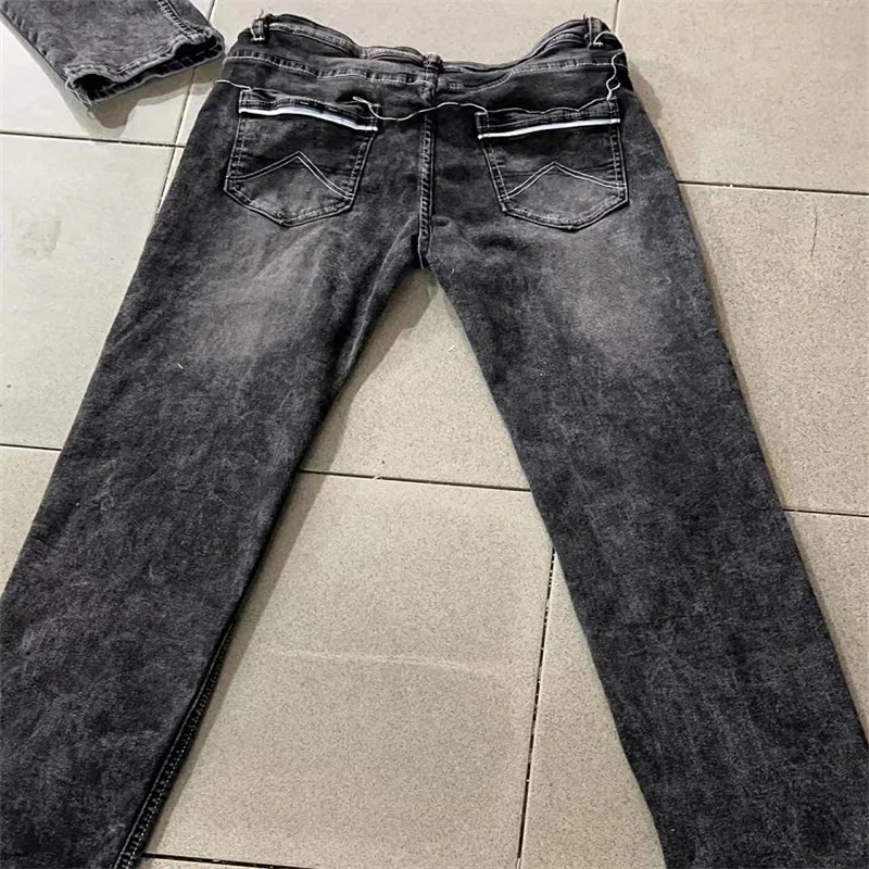Travel Men's Jeans Casual Men's Jeans Classic Blue Premium Loose Wide Leg Pants Business Casual Brand Men's Pants джинсы New - Image 5