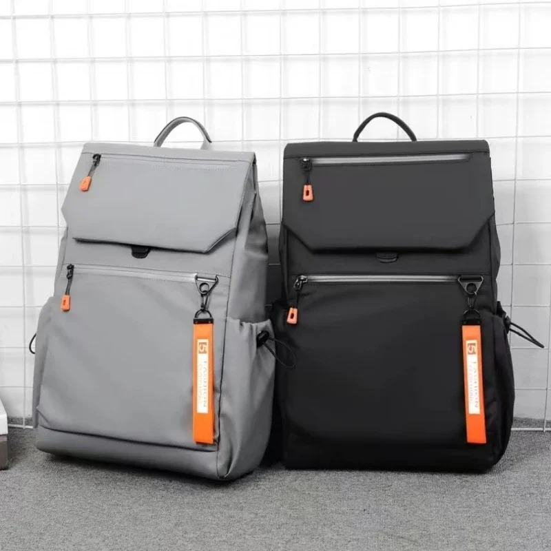 Backpack Business Large-capacity Backpack Korean Version of College Students' Schoolbags Fashion Simple Youth Outdoor  Bag