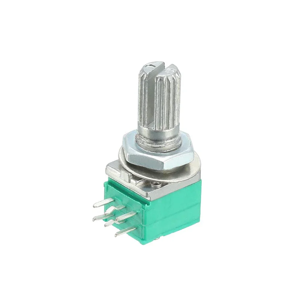 5Pcs Potentiometers Industrial Switches RK097 RK097N 3Pin B1K 5K 10K 20K 50K 100K 500K Switch Audio Shaft 15mm Amplifier Sealing potentiometer kit