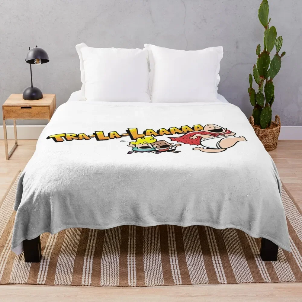 

Tra la laa captain underpants merchandise Throw Blanket Thermal Blankets For Baby Stuffeds blankets ands Blankets