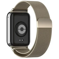 Milanese Loop Metal Magnetic Watch Strap - Premium Smartwatch Bracelet Accessory for Mi Band 9 Pro (Starlight color)