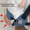 Kids Waist Stool with Safety Belt Portable Baby Sling Breath Adjustable Toddler Mammy Bag Newborn Sling Infant Wrap Kid Hip Seat 4
