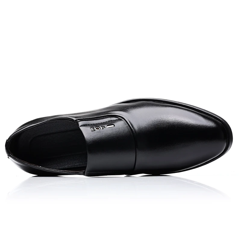 High Quality Leather Men Casual Shoes Comfortable Men Loafers Light Formal Men Dress Shoes Breathable Slip on Men Driving Shoes 2