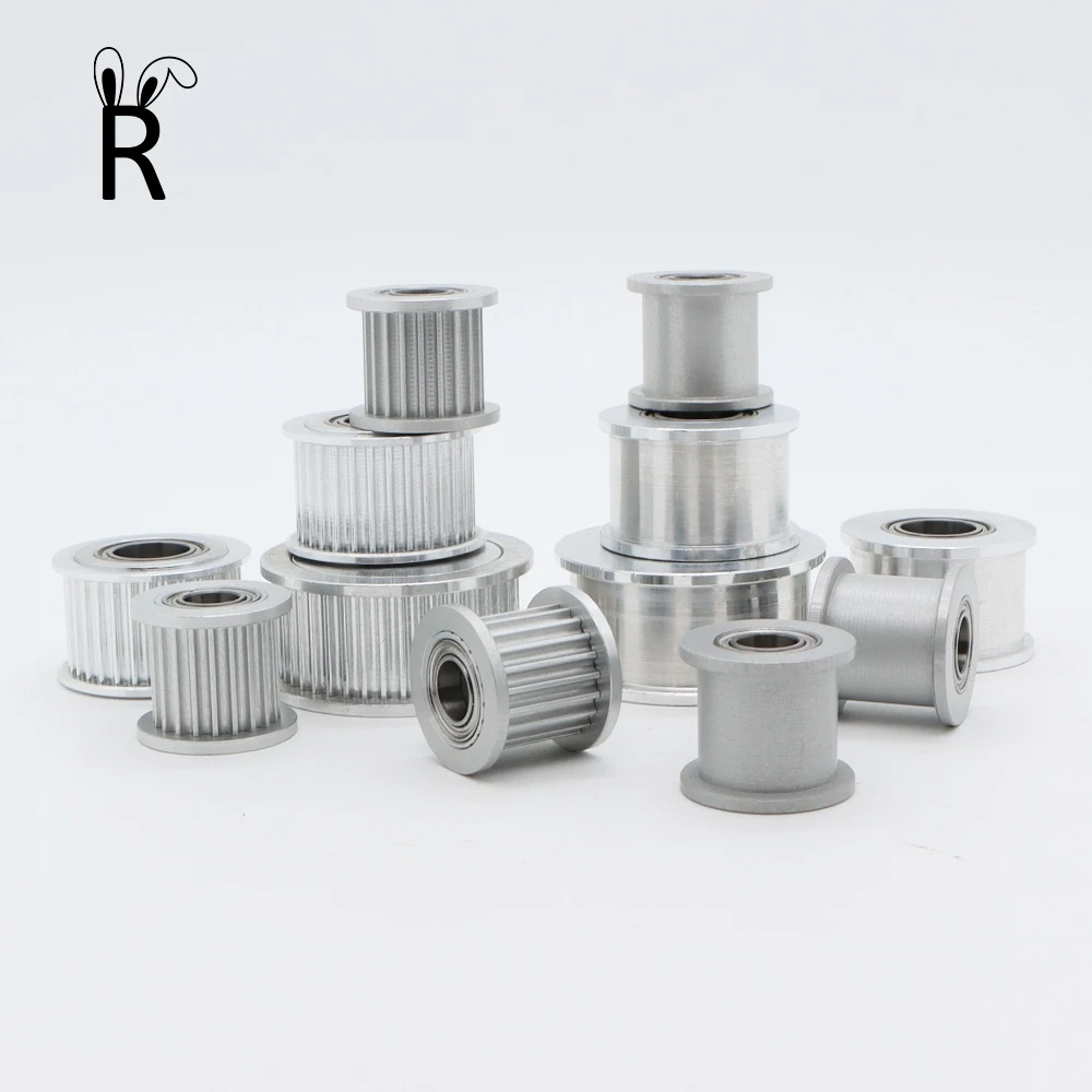 HTD 3M Idler Timing Pulley 15T 20T 24T 30T 40T Bearing Guide