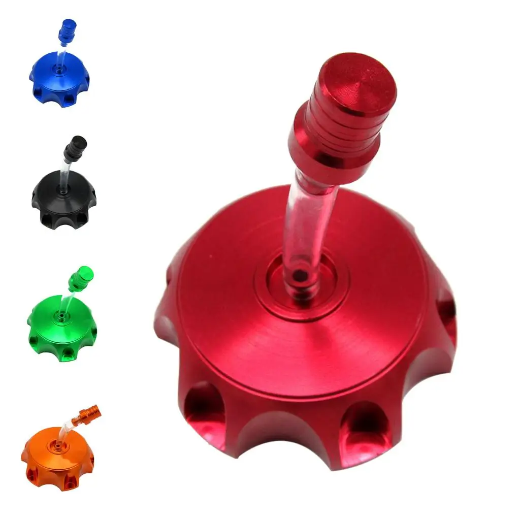 Motorcycle Gas Fuel Cap Vent Breather Hose Tube Tank for ATV PIT Dirt Bike