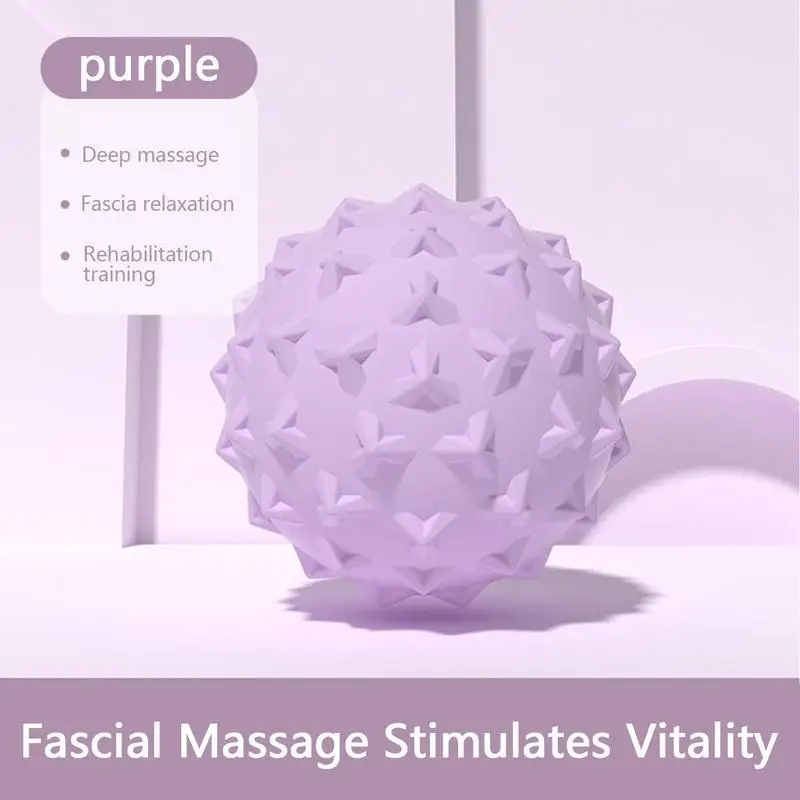 Massage Ball Yoga Massage Roller Relieving Muscle Tension Pressure Massaging Balls Fit For Trigger Point Treat Exercise Yoga