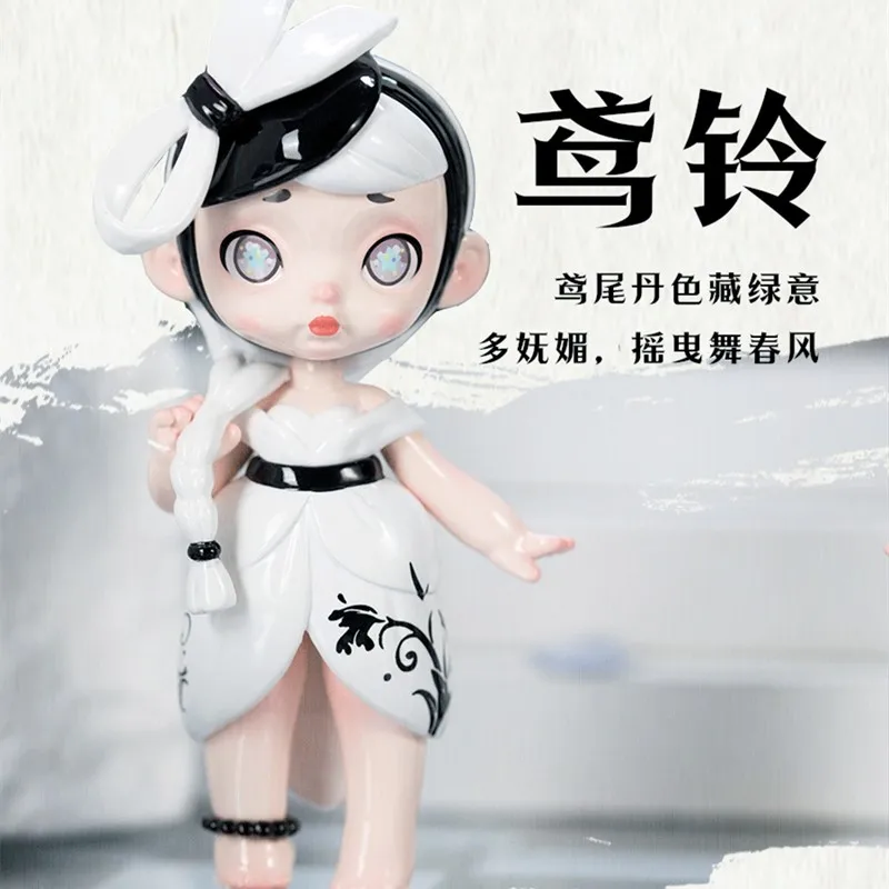 

Laura Eclipse Painting Series Blind Box Kawaii Action Anime Mystery Figures Toys Caixas Supresas Guess Bag Surprise Gift for Kid