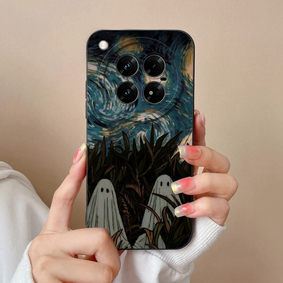 Coconut Tree Soft Liquid Silicone Phone Case - Full Protection Back Cover