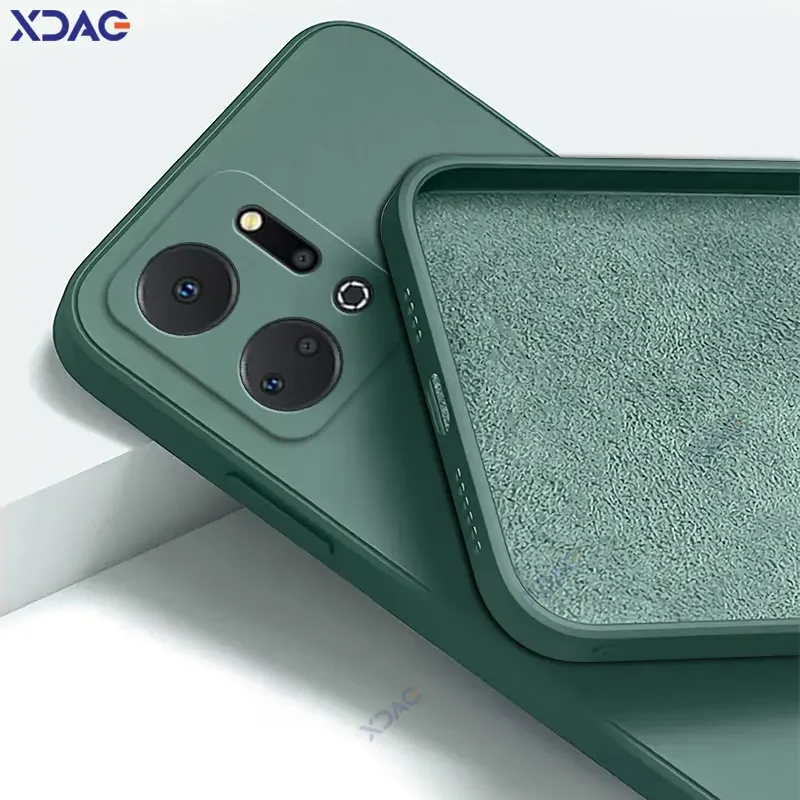 Luxury Dual Layer 360 Soft Liquid Silicone Phone Case - Elegant Anti-Fall Protection
