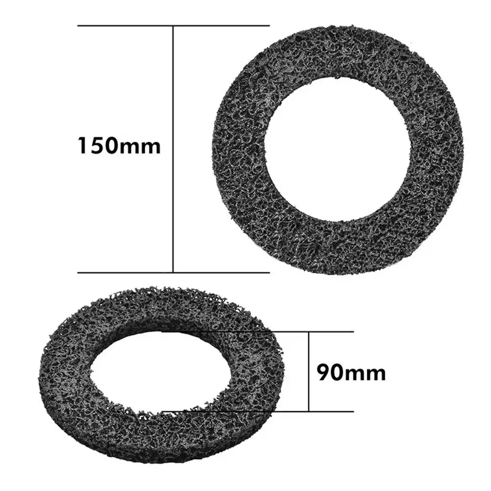 Plastic Wheel Hub Brush Grinder for Cleaning Rotor and Rim Surfaces