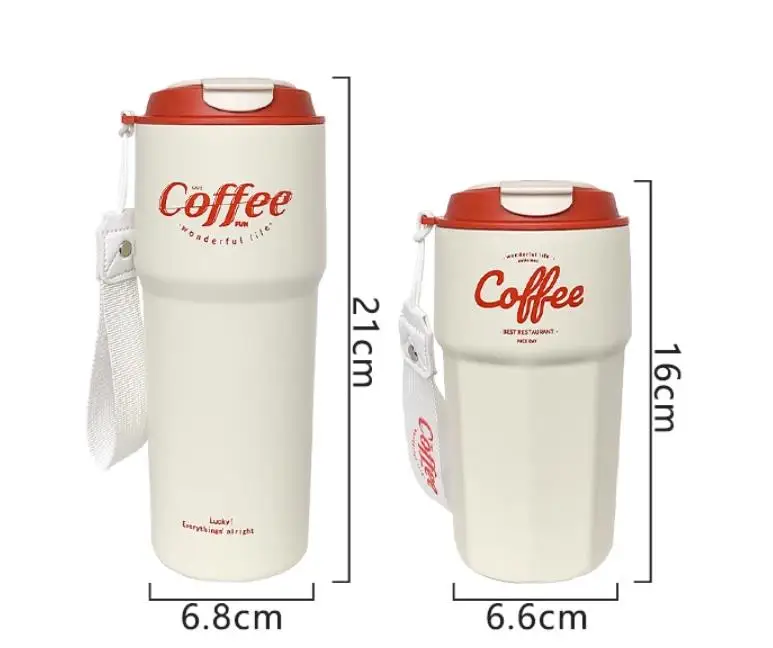 Double Stainless Steel Coffee Mug Leak-Proof Thermos Travel Thermal Vacuum Flask Insulated Cup Milk Tea Water Bottle 620Ml 10 Double Stainless Steel Coffee Mug Leak-Proof Thermos Travel Thermal Vacuum Flask Insulated Cup Milk Tea Water Bottle 620Ml