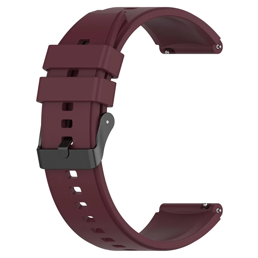 Versatile 22mm Silicone Sports Watch Strap – Premium Quality Replacement Band