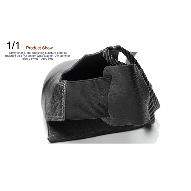 High Quality Cowhide Anti-smashing Shoe Covers Workplace Safety Shoes Anti-smash Cover Portable Light Visitor Steel Toe Cap
