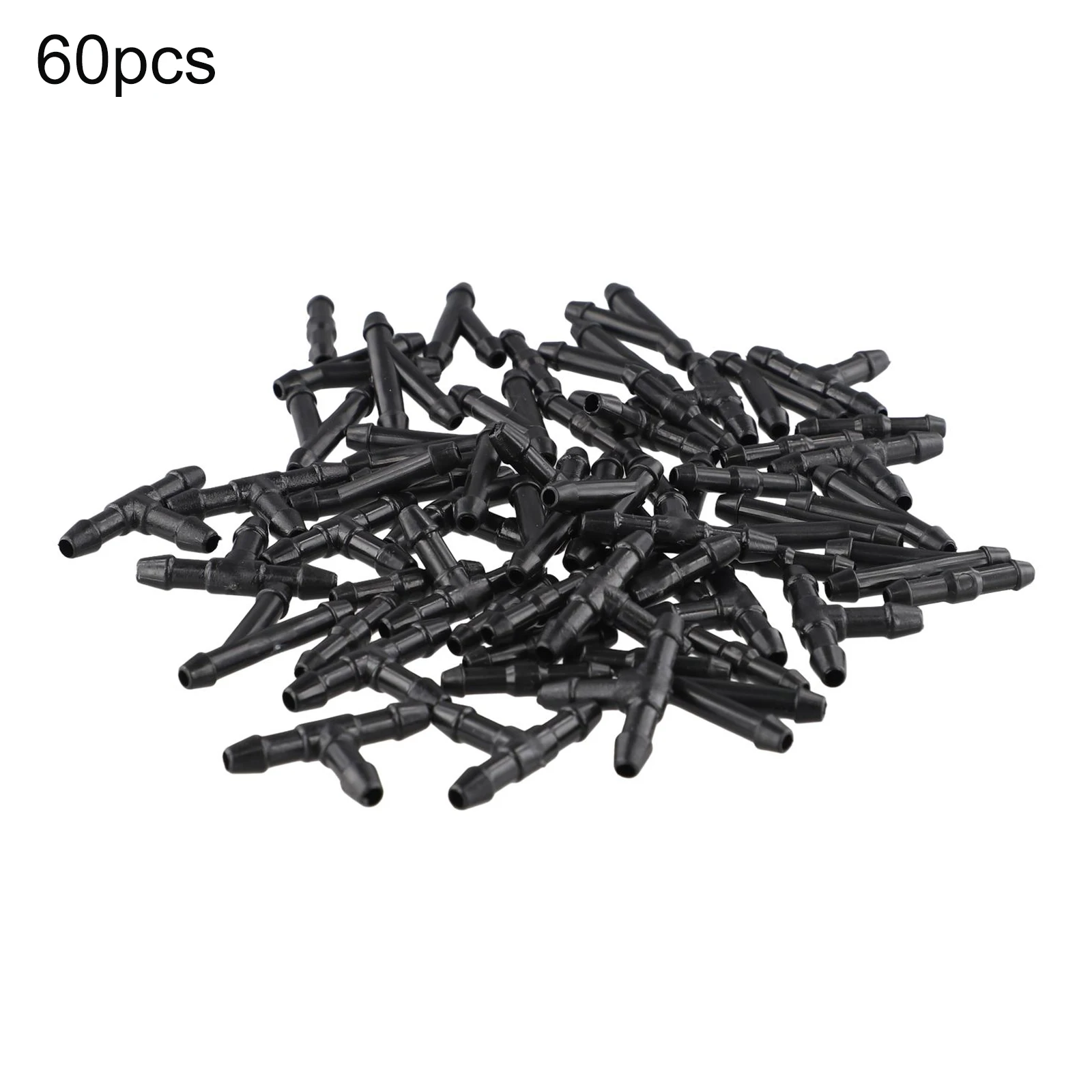 

Splitter Connector Hose T/Y/I Type Tube Universal Washer Water Fittings Joiner Pump Windscreen Windshield 60pcs