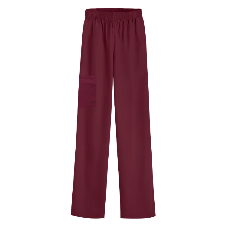 Solid Color Loose Medical Scrubs Work Pants Unisex Multicolor Elastic Waist Veterinary Dental Work Uniform Bottoms medical scrubs jogger pants