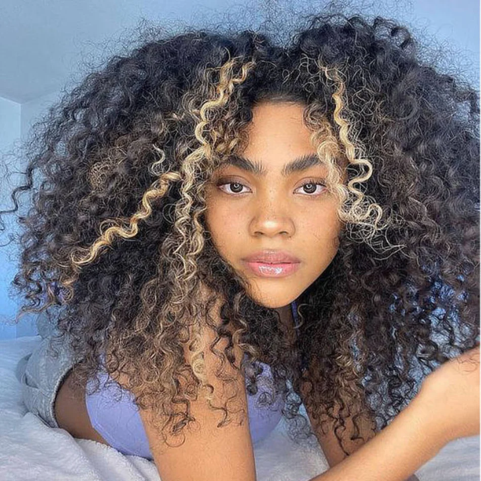 

UNice Hair Balayage Blonde Highlights BOB Water Wave Wear Go Wig Short Bob 6x4.5 Lace Closure Glueless Human Hair Wig for Women