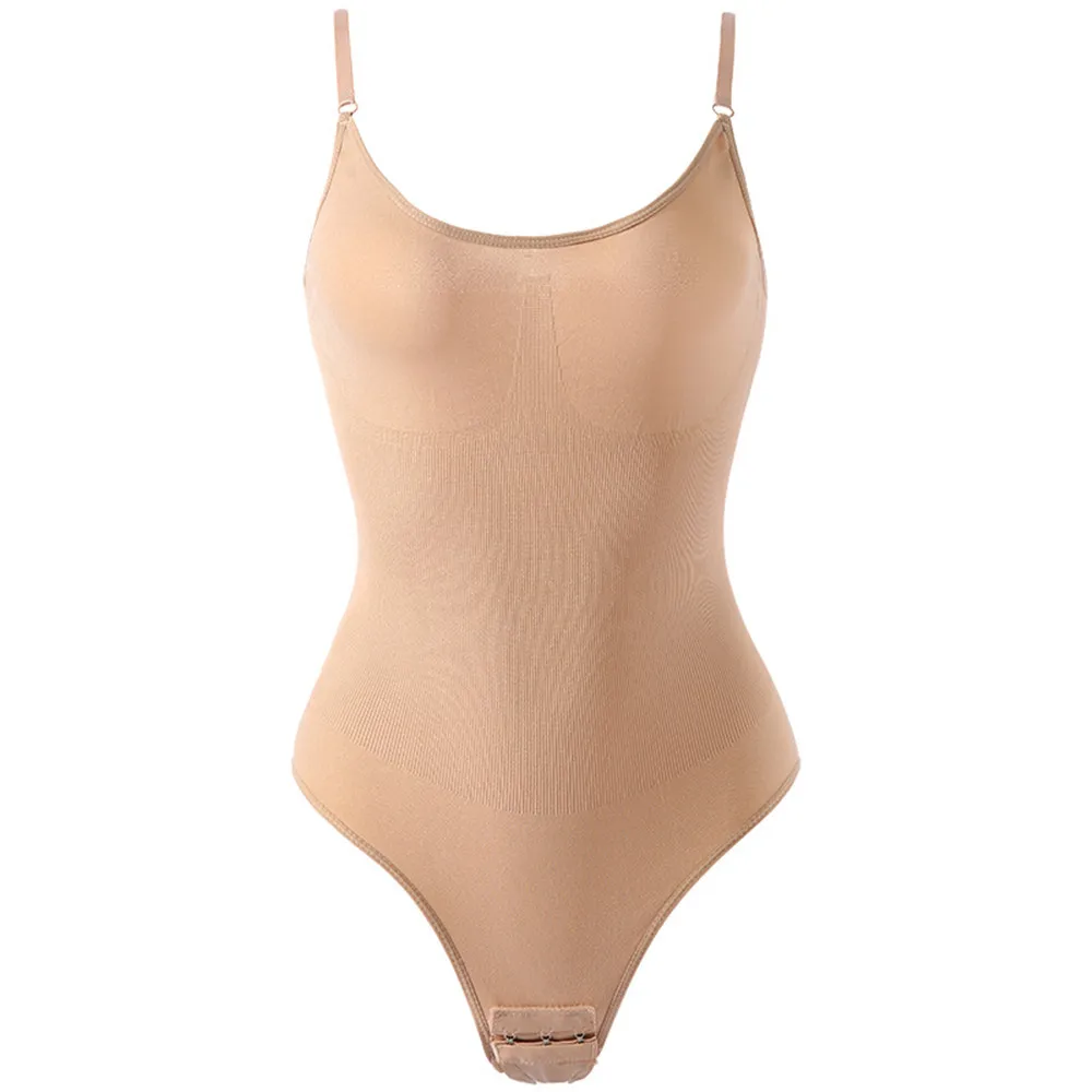 One-piece corset seamless tummy-tuck shaping, large-size corset gathered on top, waist-tuck corset underwear after delivery.