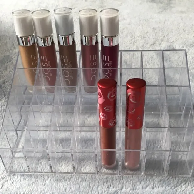 83189-0cf124.jpg Organizador de labiales de acrílico transparente: 40 espacios | Emoape