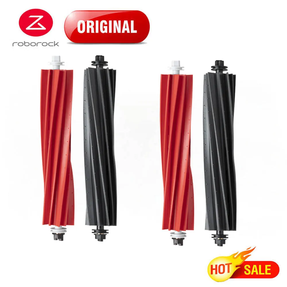 Hauptbürste Für Roborock S8 MaxV Ultra - Gummi DuoRoller Ersatzbürste 2er Set