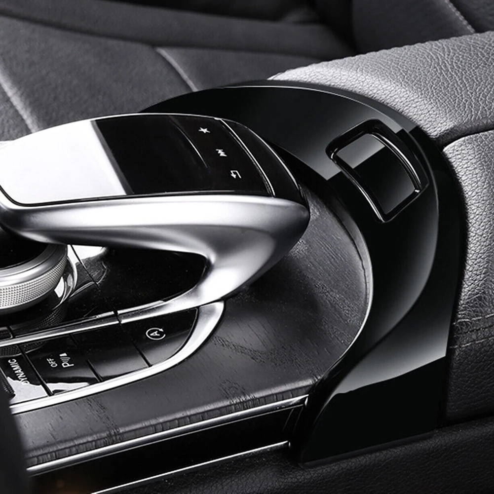 

ABS Black Center Console Armrest Box Release Button Trim For Benz W205 W253 14-21 Interior Parts Car Accessories Hight Quailtly