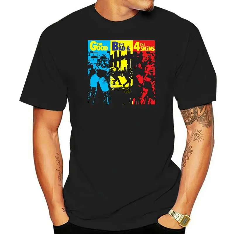 

THE 4 SKINS THE GOOD THE BAD... T SHIRT british oi! skinhead music