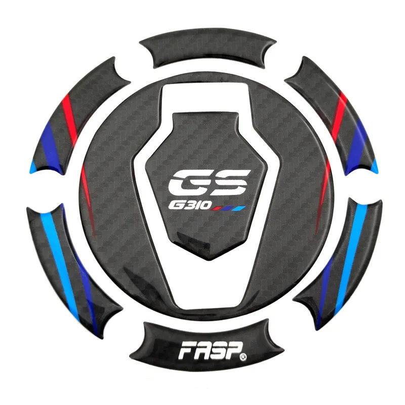 BMW G310 GS G 310GS 탄소 섬유 오토바이 액세서리 리얼 탱크 패드 가스 연료 스티커 모토 데칼 엠블럼 프로텍터 4 스타일, 바이크 액세서리, 오토바이 바이크 데칼 엠블럼 프로텍터