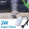 3W Silent Aquarium Air Pump Ultra Silent Fish Tank Air Compressor 220V-240V 110V Bubble Pump for Aquarium Oxygenation 1