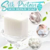 EELHOE Silk Protein Skin Repair Soap Facial Cleaning Soap Remove Mites Blackheads Natural Goat Milk Cleansing Bath Skin Oil 100g 5