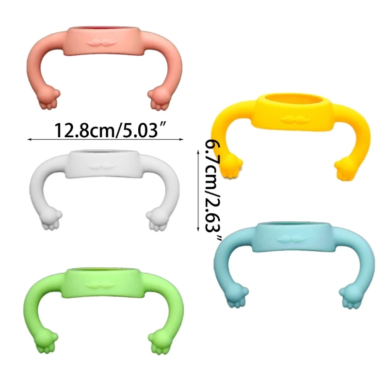 Bottle Grip Handle 1 Pack Baby Bottle Handle Bottle Handle Silicone Holder Baby Bottles Accessories for 2.17" to 2.62" Diameter