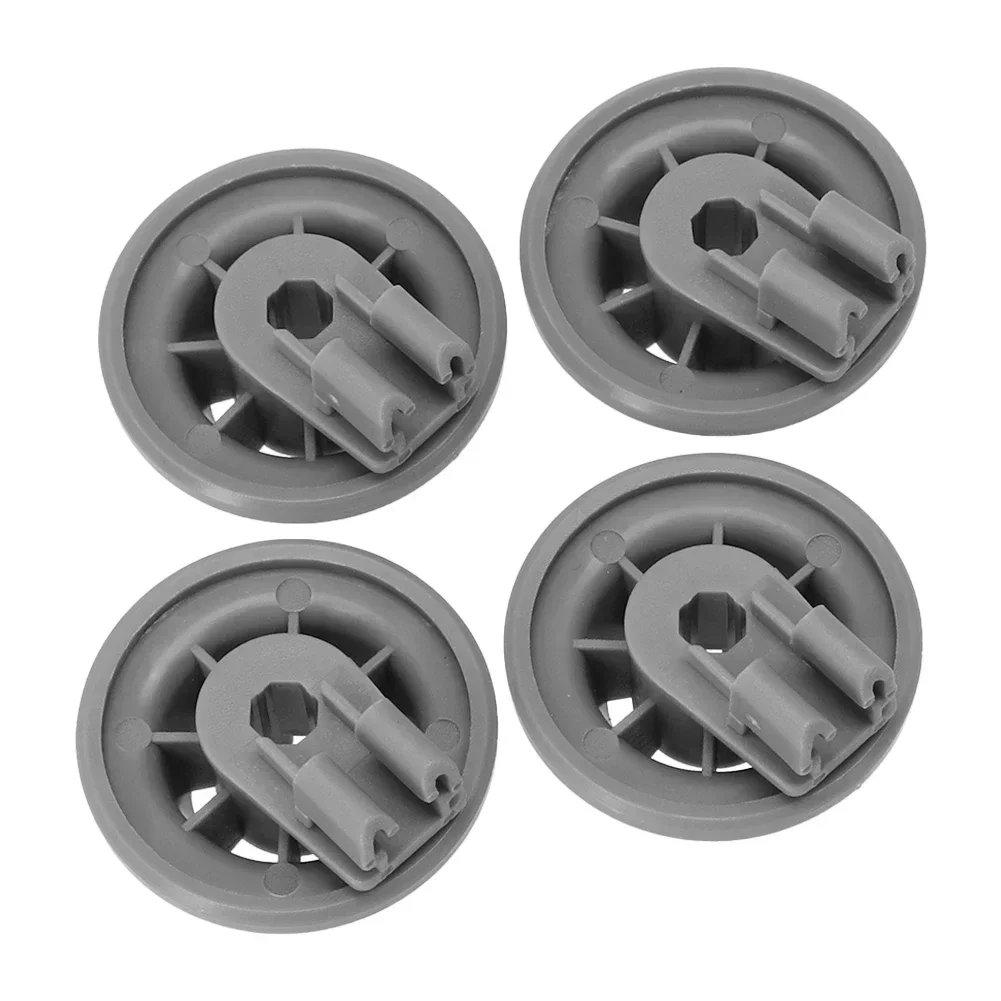 4Pcs Basket Roll Dishwasher Basket Wheels For Bosch For Siemens 611475 00611475 Dishwasher Replacement Spare Parts