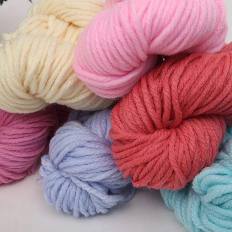 250g/ball Hand Knitting Yarn 4ply Thick Threads Icelandic Wool Big Thick Hat Yarn Special Price Wool Wholesale Dropshipping 2