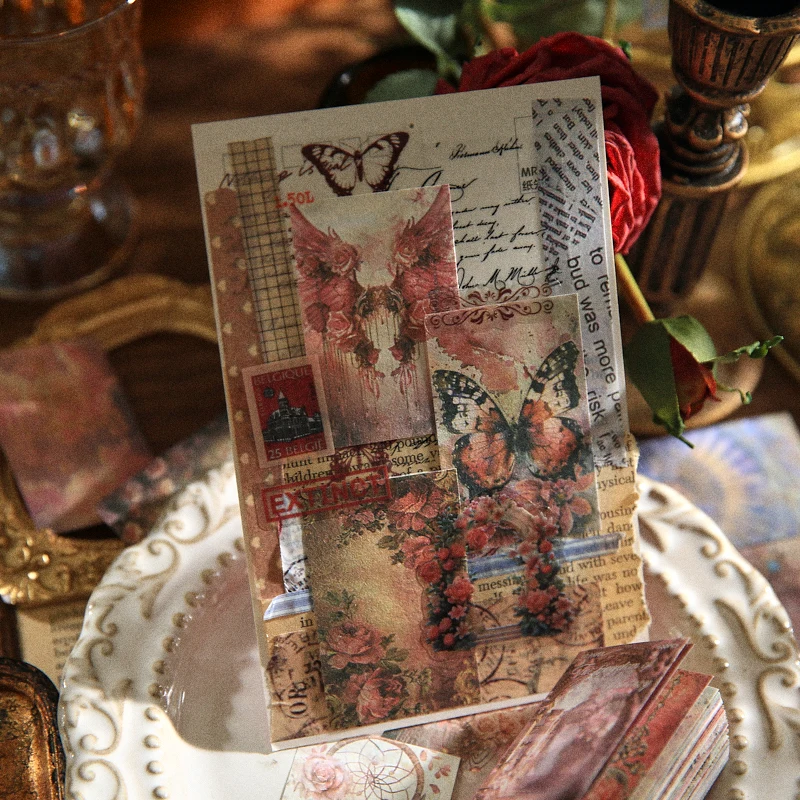 Retro Vintage Scrapbook Paper 4