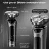 Sejoy 5in1 Electric Hair Clipper For Men Professional Men's Razor Rechargeable Shaver Removable Cutter Head Hair Cutting Machine 5