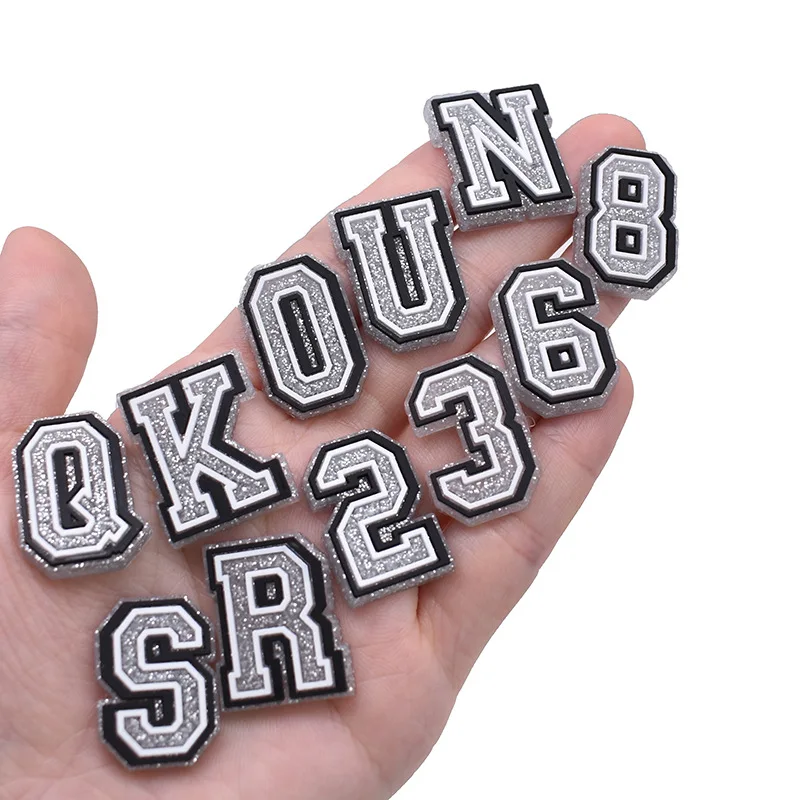 Stylish Alphabet Shoe Charms for Crocs - Ideal Kids & Women's Party Favors