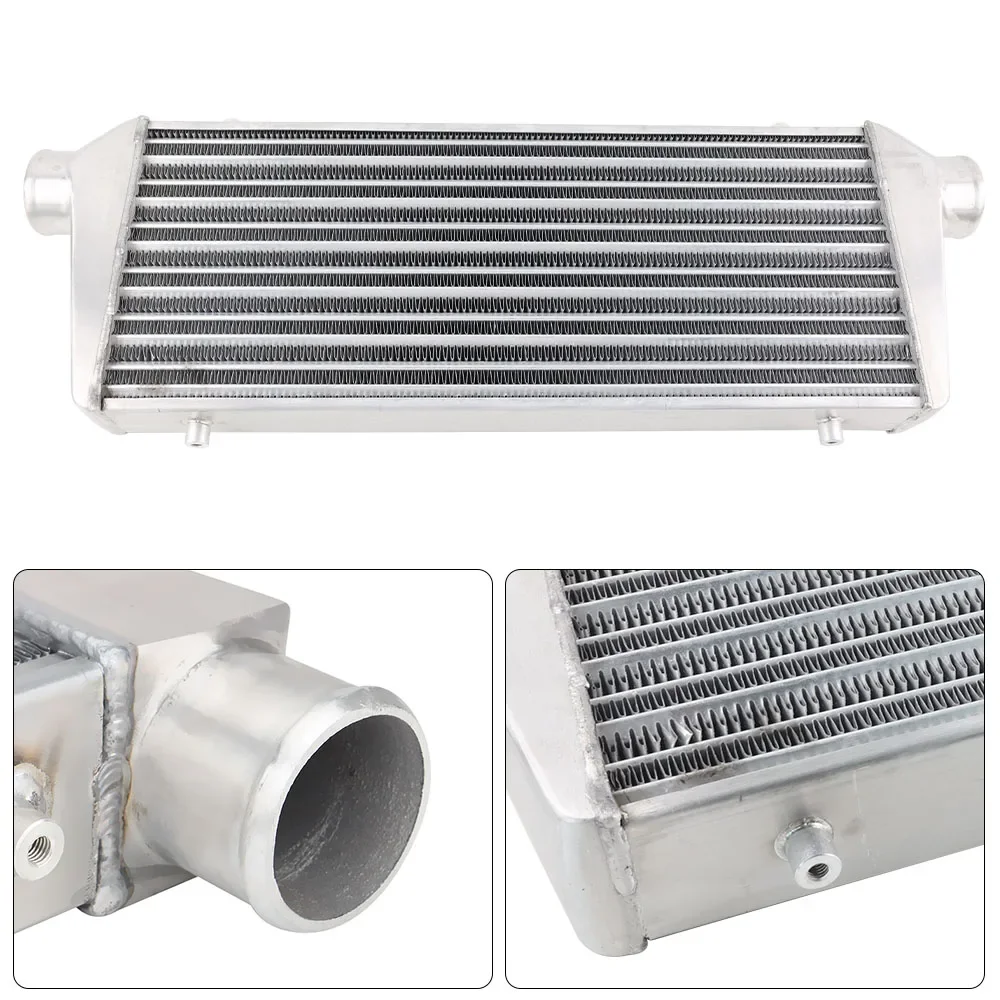 Automotive Intercooler Universal Front Mount Tube Charge Air Cooler Turbo OD63mm