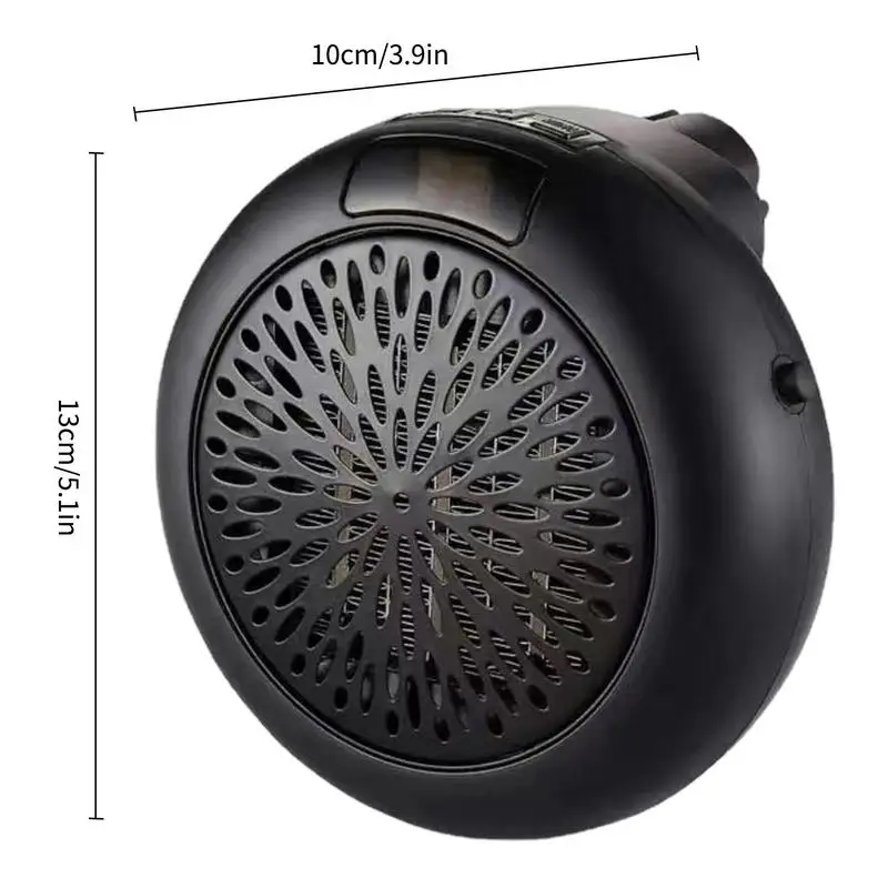 Electric Heater Home Office Desk Mini Heater Portable Electric Air PTC Ceramic Heating Element Heats Up In 3 Seconds