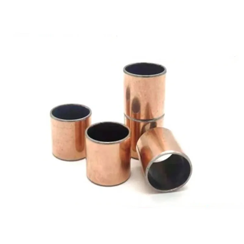 10PCS 내경 3 4 5 6 8 10 12mm SF-1 자체 윤활 베어링 오일리스 부싱 슬리브 높이 5-10mm