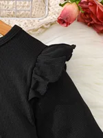 Robe de printemps et d'automne pour filles, motif cœur, tissu côtelé confortable, robe de princesse décontractée pour enfants de 1 à 8 ans 4
