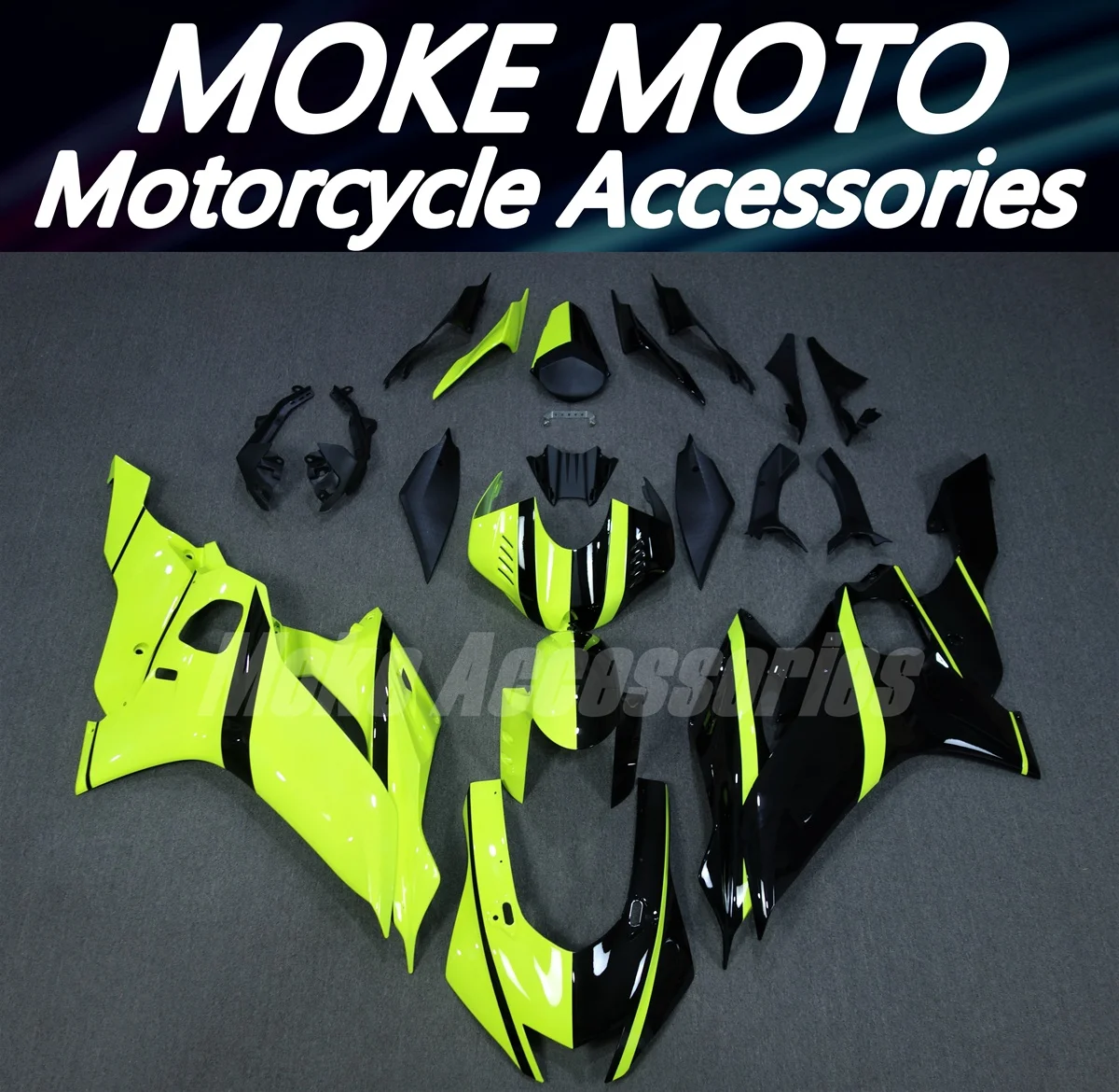 

Fairings Kit Fit For Yzf R6 2017 2018 2019 2020 2021 2022 2023 Bodywork Set High Quality Abs Injection New Black Neon