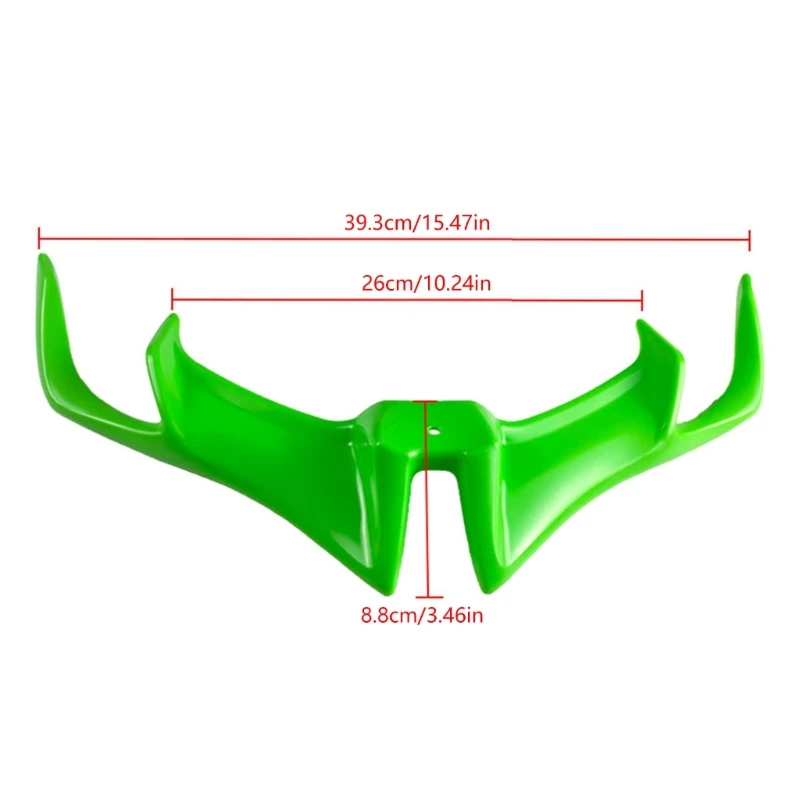 Motorcycle Fairing Motorcycle Front Fairing Winglets Wing Cover Trim For Most Motorbike Modification