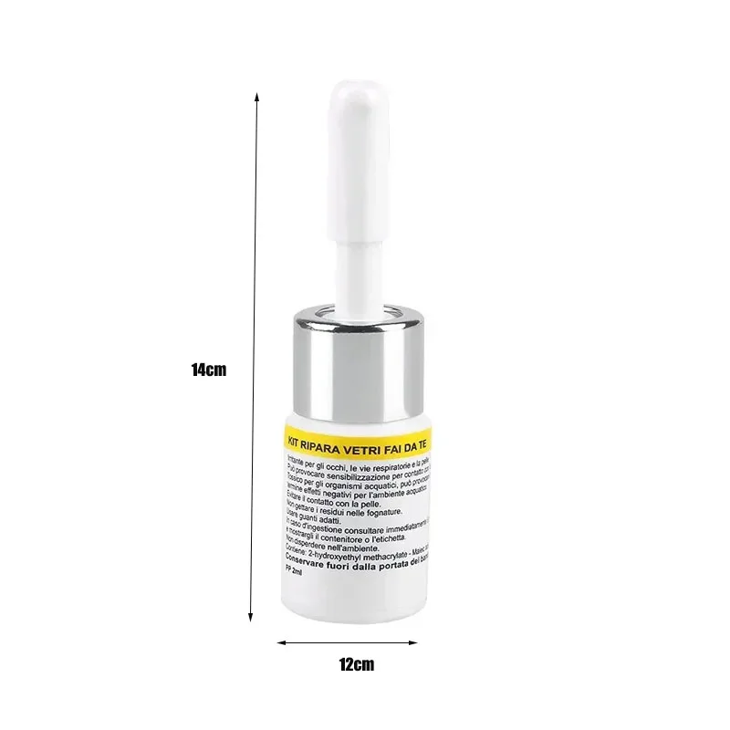 1set Windshield Repair Agent Car Glass Scratch Mend Fluid Resin Nano Window Crack Repair Agent Window Cracks Maintenance Tools 6