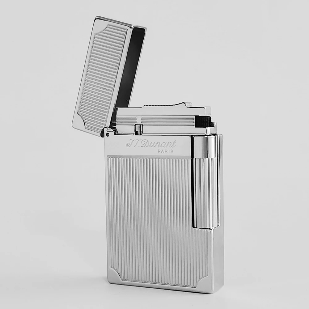 JT.Dunant L2 Lighter Engraved Drawing Rechargeable Butane Gas Novel Cigarette Gadgets Bright Sound Fathers' Day Gifts For Smoker
