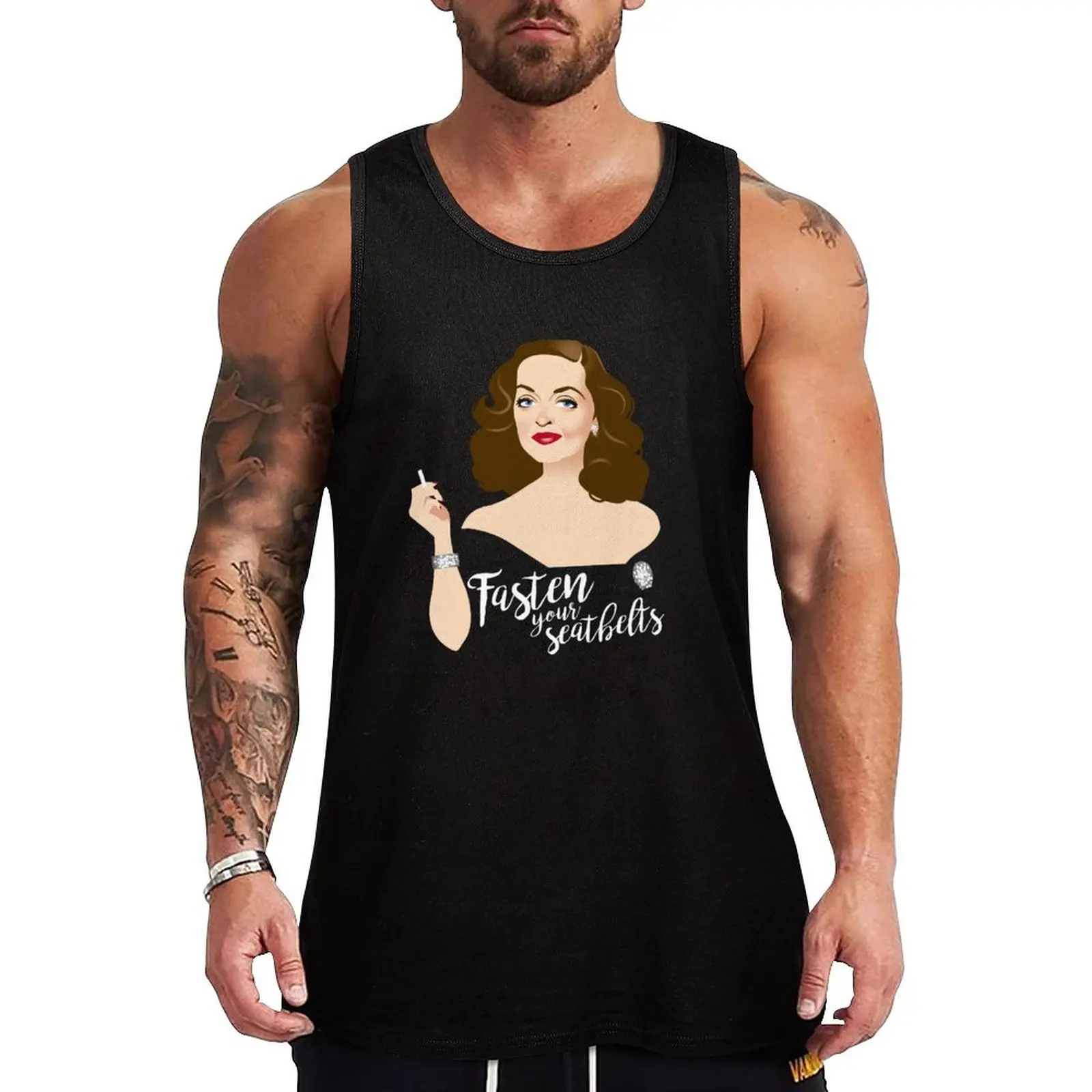 Fasten your seatbelts Tank Top gym clothes men sleeveless vests bodybuilding men sleeveless shirt man gym