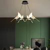 Remote Modern Magpie Bird LED Wall Lamp Parlor Bar Bedside Hanging Pendant Light Fixture Rotatable Bedroom Foyer Sconce 5