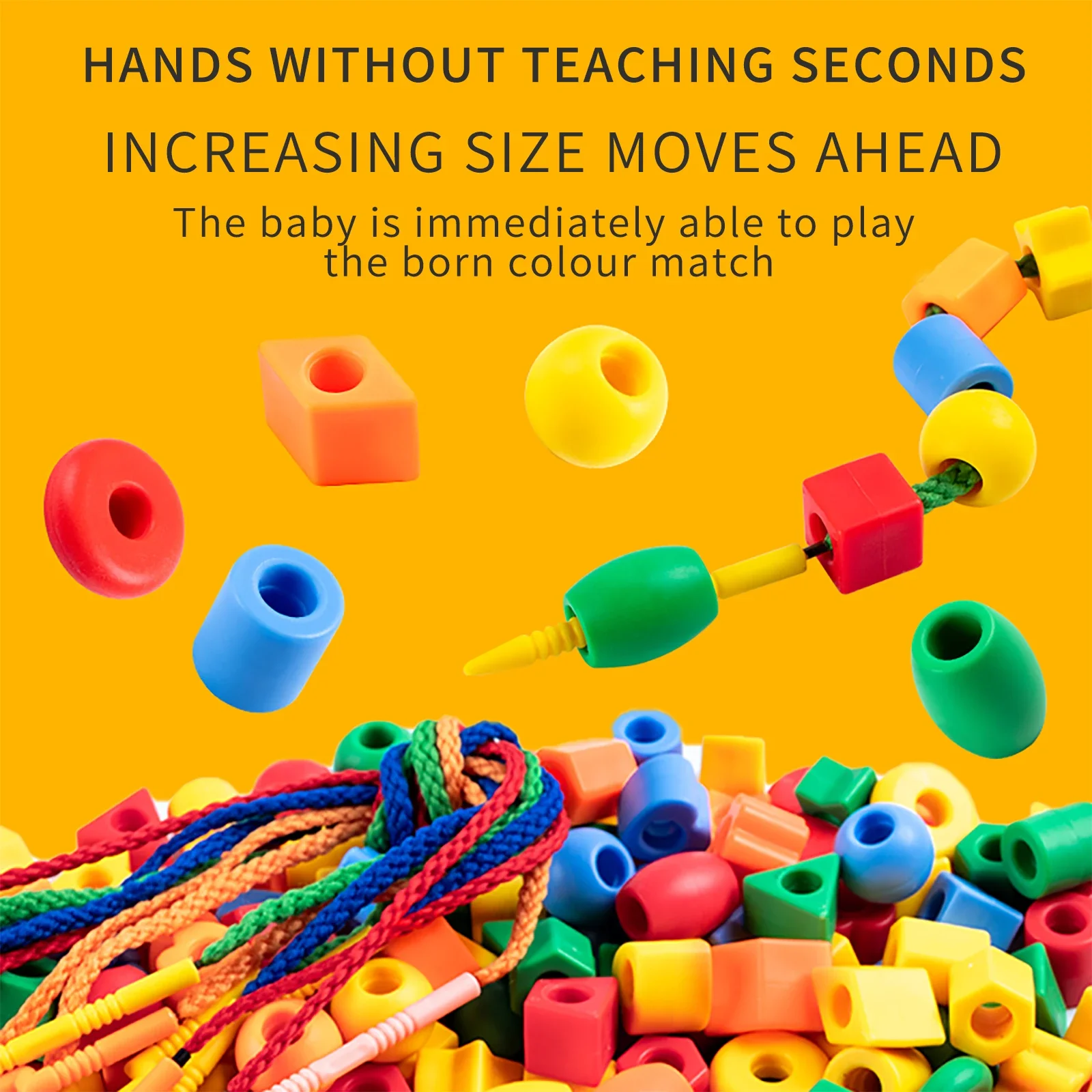 Beaded DIY Handmade Puzzle Bracelet Toy Wearing Beads Building Blocks Early Education Geometry Shape educational toys jewellery making kit friendship bracelet making kit beaded jewelry kit beaded bracelet set beaded puzzle bracelet toy beaded bracelet toy craft bead puzzle
