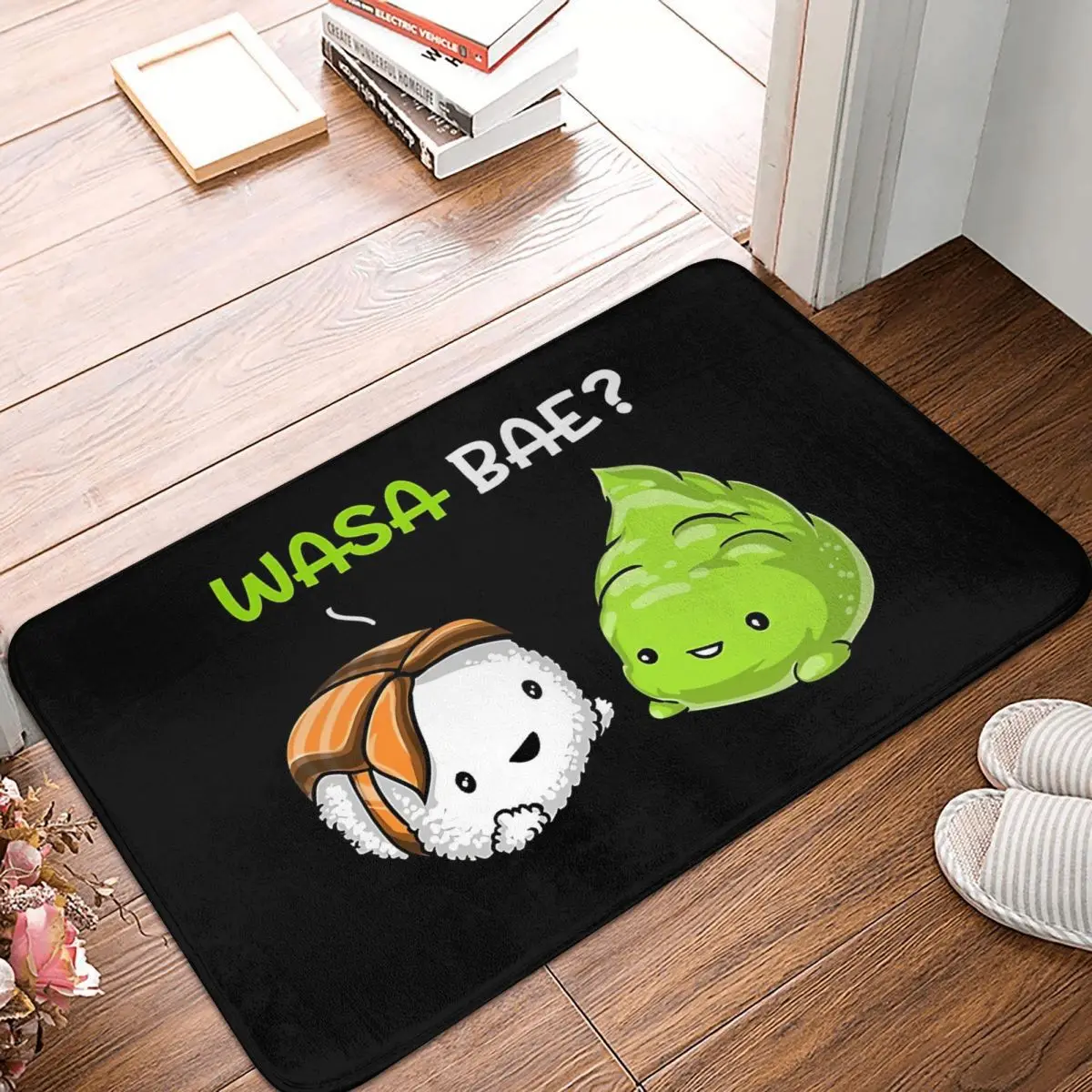 Sushi Food Tappetino Antiscivolo Wasabi Wasa Bae Bagno Tappetino Da Cucina Tappeto Da Preghiera Decorazioni Moderne Per La Casa