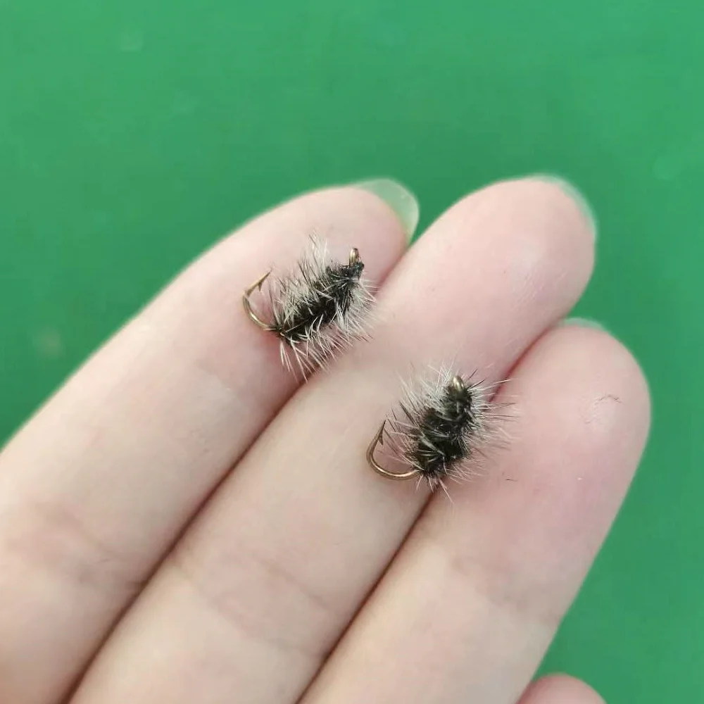 Griffith's Gnat Midge Fly Trout Fishing Flies Dry Fly Insects Flies Fishing Lures Bait High Carbon Steel Hook Fish Tackle